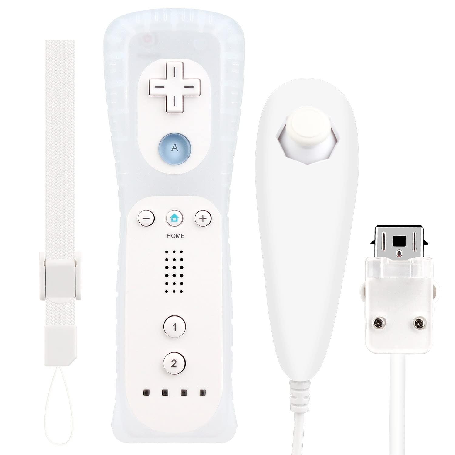 Amazon | OSTENT モーションセンサーリモコン + 有線ヌンチャクコンボ